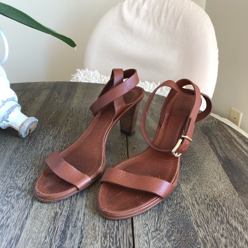 J. Crew Strappy Healed Sandal